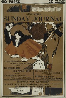New York Sunday journal. Sunday, March 5, c1893 - 1897. Creator: Unknown.