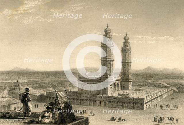 'Mosque in the Coimbatore', 1835. Creator: William Daniell.