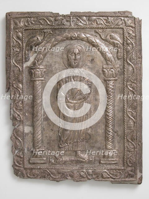 Plaque with Saint Paul, Byzantine, 550-600. Creator: Unknown.