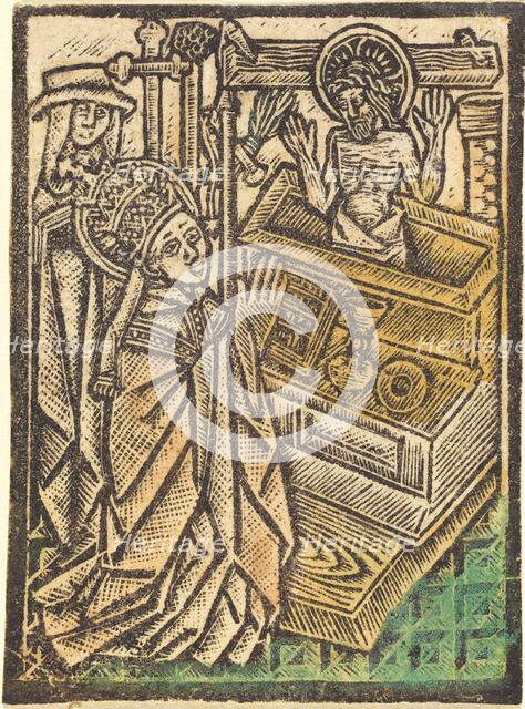 Saint Gregory, c. 1480. Creator: Workshop of the Master of the Aachen Madonna.