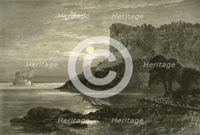 'Maiden's Rock, Lake Pepin', 1874.  Creator: John Filmer.