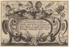 Title Page, 1646. Creator: Wenceslaus Hollar.