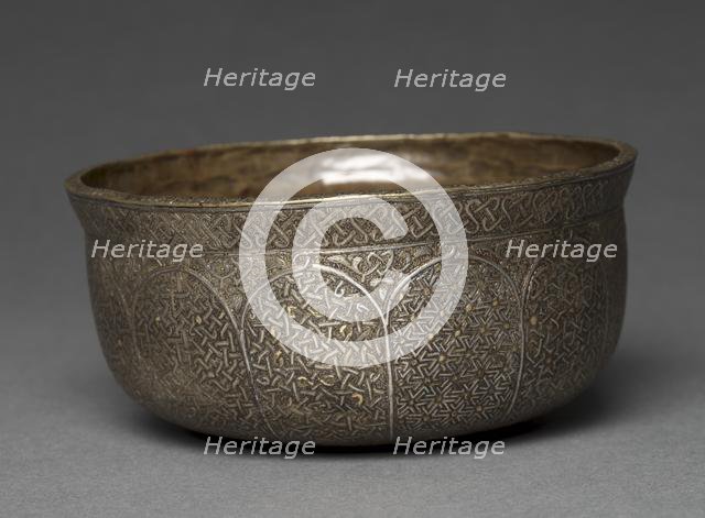 Bowl with Geometric Designs, 1450-1500. Creator: Unknown.