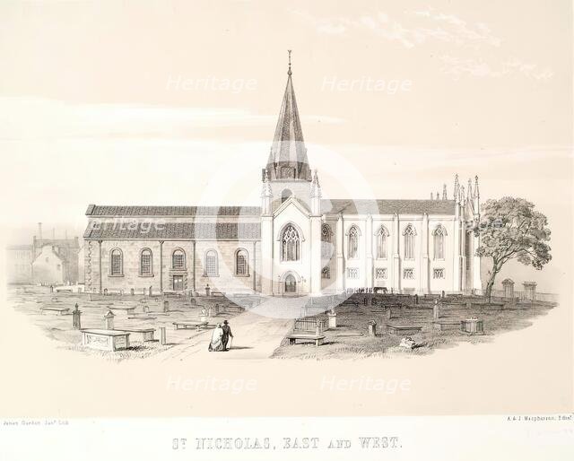 St Nicholas, East and West, c1850-1880. Creator: James Gordon Junior.