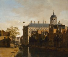 View of the Ratshuis in Amsterdam, 1670.