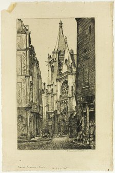 St. Séverin, Paris, 1902. Creator: Donald Shaw MacLaughlan.