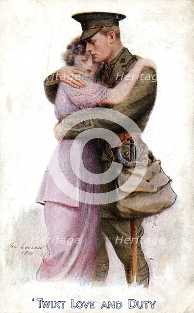 'Twixt Love and Duty', 1914. Artist: Unknown