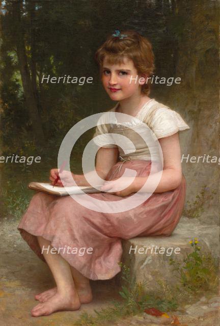 A Calling, 1896. Creator: William Adolphe Bouguereau (French, 1825-1905).