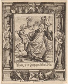 Abbot, 1651. Creator: Wenceslaus Hollar.