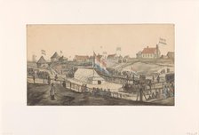 Laying of the foundation stone for the Willems lock, 6 May 1820, (1820).  Creator: Gerrit Lamberts.