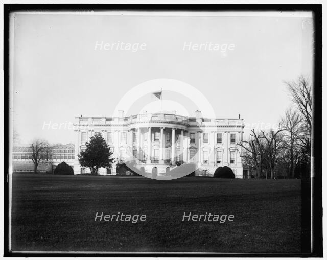 White House, Washington, D.C., between 1880 and 1897. Creator: William H. Jackson.
