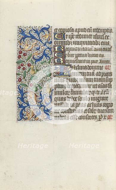 Book of Hours (Use of Rouen): fol. 145v, c. 1470. Creator: Master of the Geneva Latini (French, active Rouen, 1460-80).
