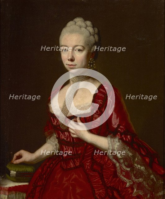 Portrait of Baroness Sophia Katharina von Brukenthal, née von Klockner, c. 1790.