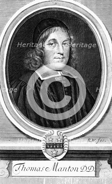 Thomas Manton, Puritan clergyman. Artist: Unknown