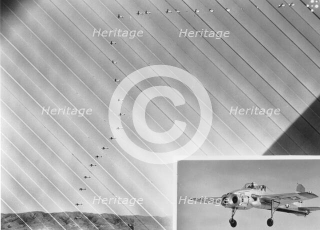 Bell X-14A Vertical Take-off and Landing aircraft, USA, 1962. Creator: NASA.