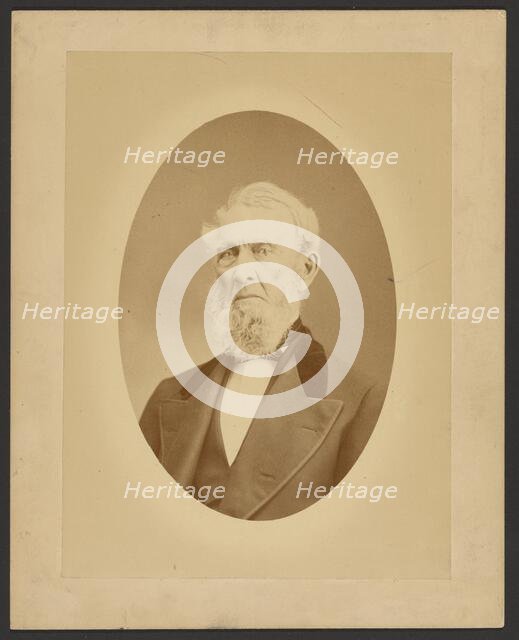 Portrait of Israel Knapp, aged 79 years, 1876. Creator: Unknown.