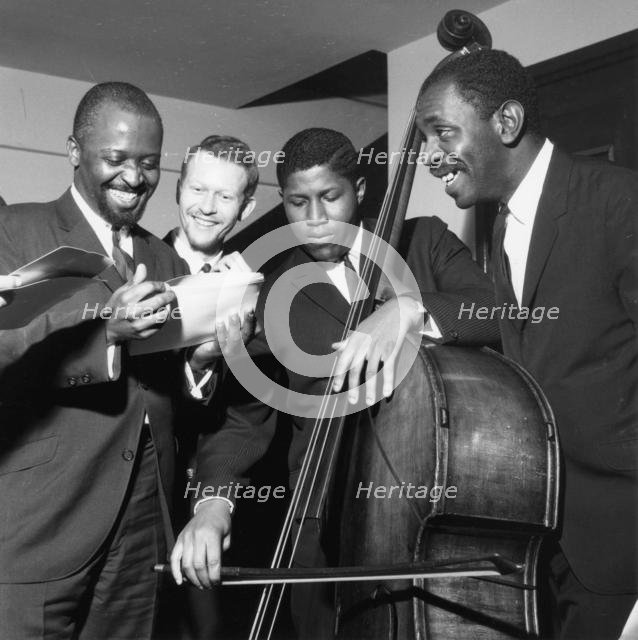 Junior Mance Trio, London, 1962. Creator: Brian Foskett.