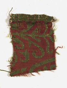 Silk Fragment, 13th century. Creator: Unknown.