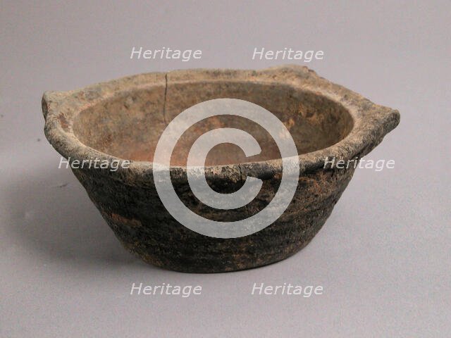 Bowl, Coptic, 4th-7th century. Creator: Unknown.