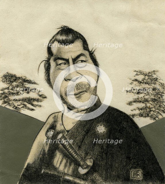 Toshiro Mifune. Creator: Dan Springer.