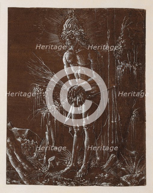 Christ as the crowned Man of Sorrows, ca 1514.