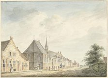 The Jobs-Gasthuis in Utrecht, 1745-1795. Creator: Jacobus Versteegen.