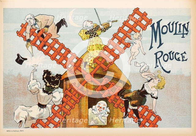 Moulin Rouge, 1897. Creator: Misti-Mifliez, Ferdinand (1865-1923).