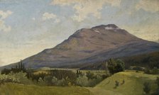 Summer Landscape with Mountain, 1850s. Creator: Gustav Wilhelm Palm.