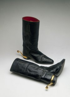 Wellington's boots, c1800-c1850. Artist: Unknown