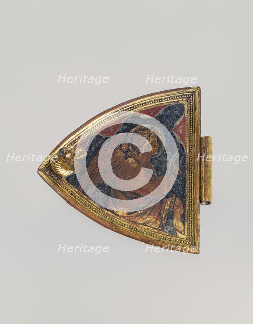 Angel from the Lid of an Incense Boat, Italian, ca. 1325-50. Creator: Unknown.