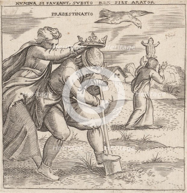 Predestination, ca. 1545-50. Creator: Enea Vico.