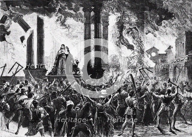 The opera Rienzi by Richard Wagner, at the Her Majesty's Theatre in London, 1879, 1879.