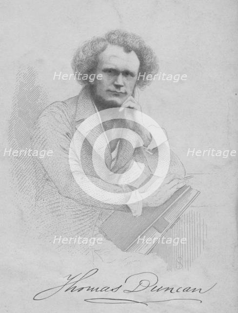 'Thomas Duncan', 1840s. Creator: J Smyth.