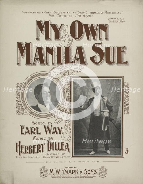 'My own Manila Sue', 1899. Creator: Unknown.