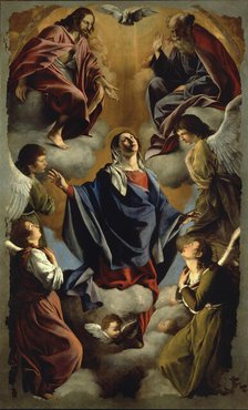 Our Lady of the Assumption, 1605-1607. Creator: Gentileschi, Orazio (1563-1638).
