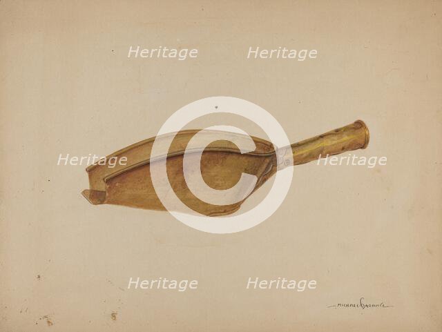 Scoop, c. 1936. Creator: Michael Dadante.