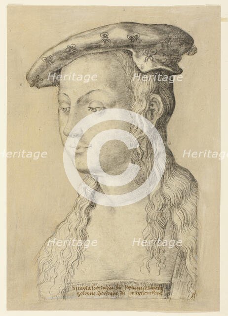 Maria Duchess of Brunswick, Born Duchess of Wurttemburg, n.d. Creator: Christoph Schwarz.
