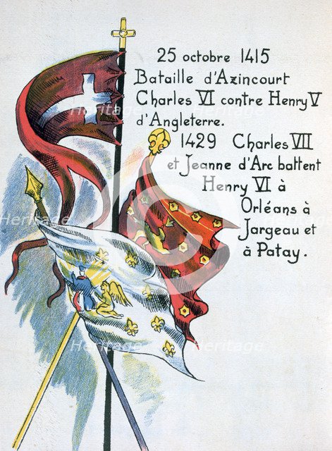 Battles of the The Hundred Years War, (20th century). Artist: Unknown