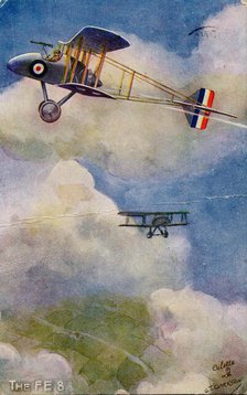 "In the Air" - the FE 8, 1932. Creator: G. T. Clarkson.