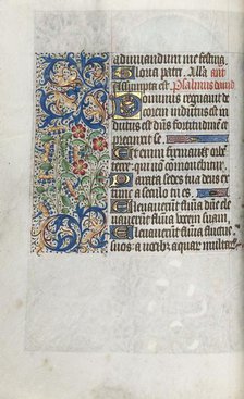 Book of Hours (Use of Rouen): fol. 39b, c. 1470. Creator: Master of the Geneva Latini (French, active Rouen, 1460-80).