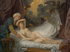 Aegina Visited by Jupiter, ca. 1767-69. Creator: Jean-Baptiste Greuze.