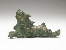 Fitting in the form of a leaping lion, Tang dynasty, 618-907. Creator: Unknown.