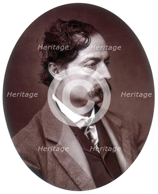 William Quiller Orchardson, artist and Royal Academician, 1882. Creator: Lock & Whitfield.