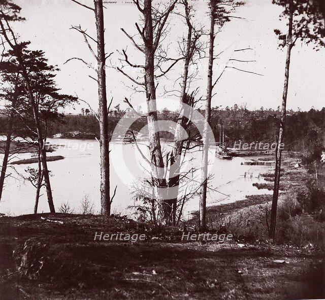 Appomattox River, 1864. Creator: Tim O'Sullivan.