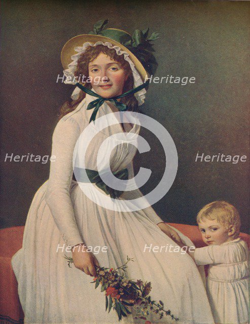 Emilie Pecoul, Madame Seriziat, 1795, (1914). Artist: Jacques-Louis David