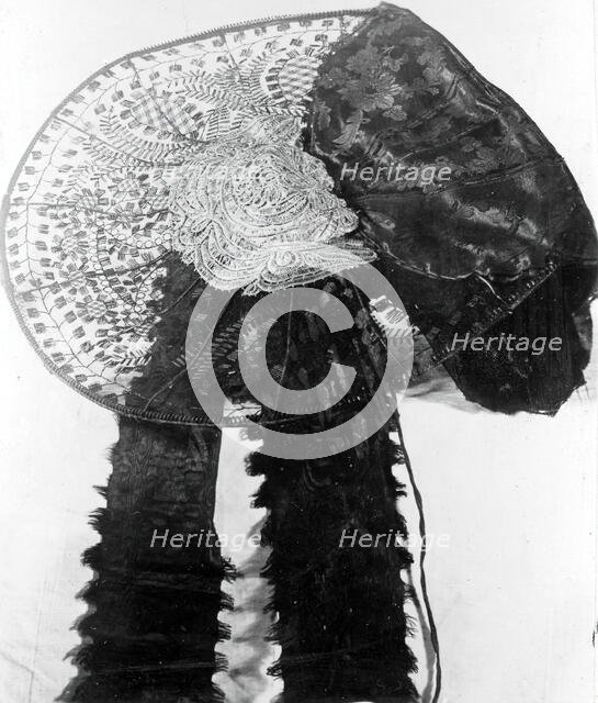 Headdress, Germany, 19th century. Creator: Unknown.
