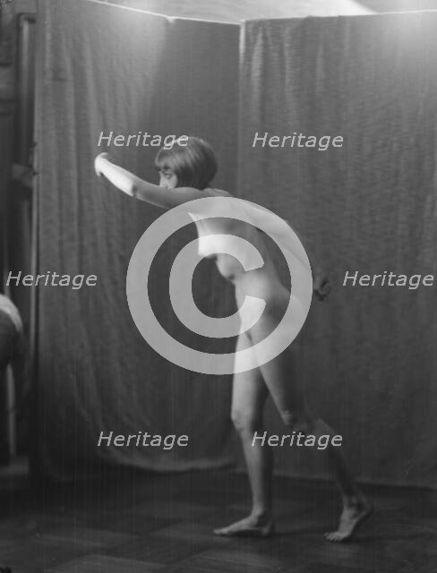 Sherman, Florentine, Miss, portrait photograph, 1928 Aug. 21. Creator: Arnold Genthe.