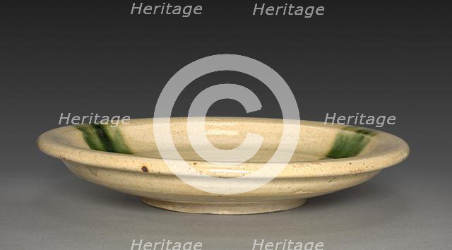 Plate: Seto Ware, 18th-19th century. Creator: Unknown.