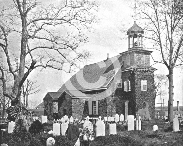 Old Swedes Church, Wilmington, Delaware, USA, c1900.  Creator: Unknown.