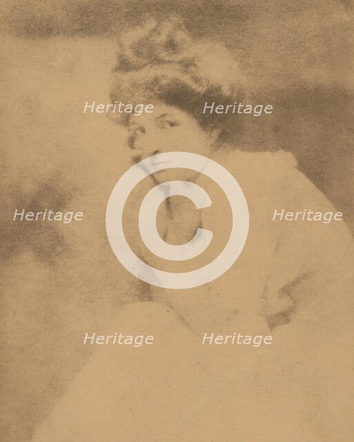 Portrait of Miss K, c1900. Creator: Zaida Ben-Yusuf.